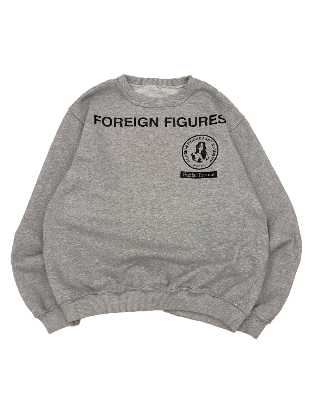 "Paris Hilton" Crewneck - Grey