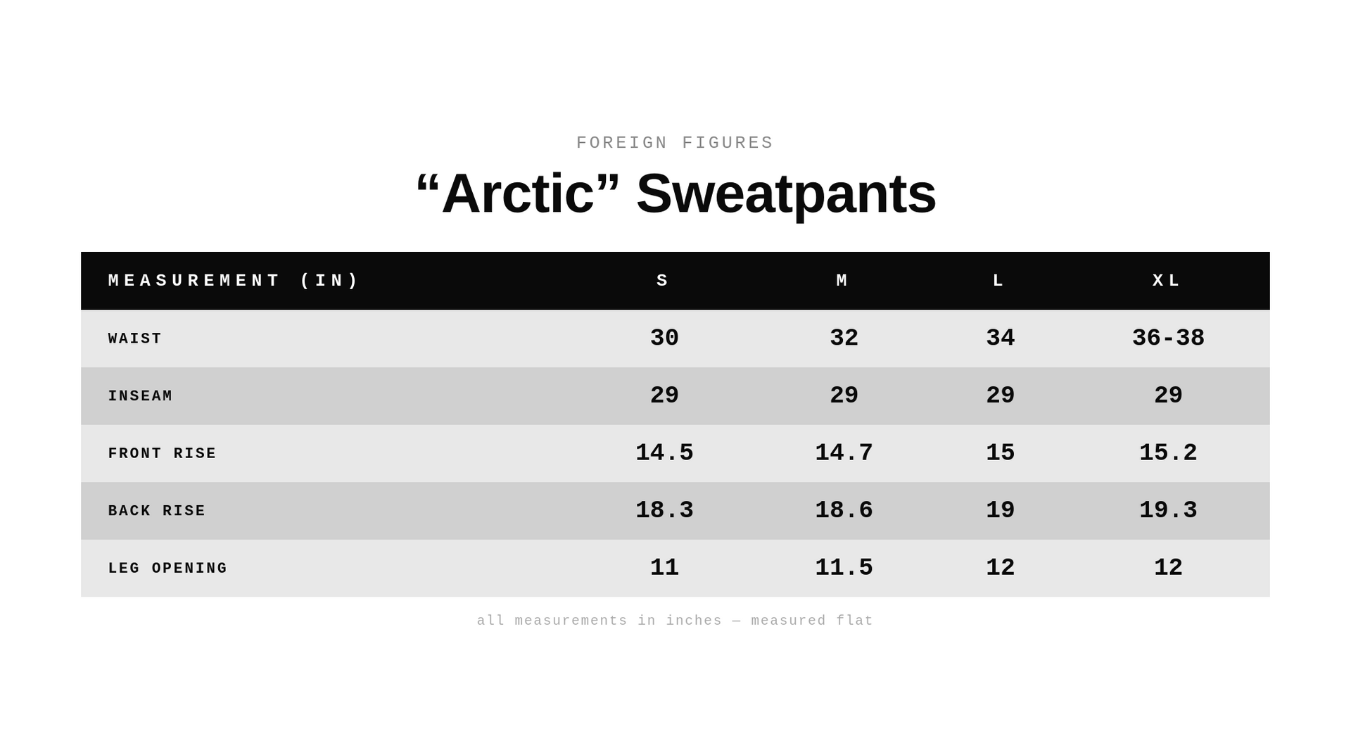 "Arctic" Sweats - Grey